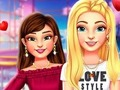 Игра Лучшие подруги в старшей школе: Первое свидание онлайн