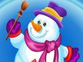 Игра Одень Снеговика онлайн