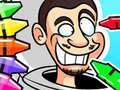 Игра Скибиди туалет: Раскраска онлайн