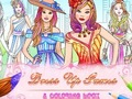 Игра Игры одевалки и книжка-раскраска онлайн