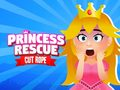 Игра Спасение принцессы, перерезанная веревка онлайн