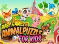 Игра Детские игры Головоломки с животными для детей онлайн