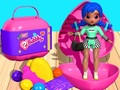 Игра Распаковка куклы-сюрприза для макияжа онлайн