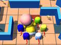 Игра Малышка-монстр  играет в прятки онлайн