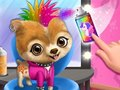 Игра Рок-звезда: Парикмахерская для животных онлайн