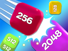 Игра Цепной куб 2048 : 3D игра с объединением онлайн