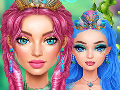 Игра Макияж русалочки онлайн