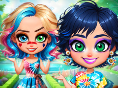 Игра Тай-дай: Взрыв цвета онлайн