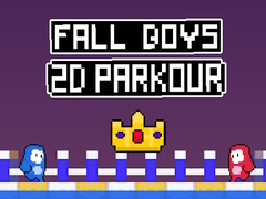 Игра Падающие парни 2D Паркур онлайн