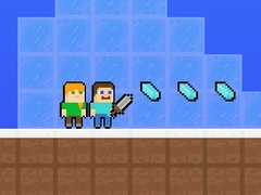 Игра Снежный крафт 2 игрока онлайн