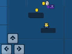 Игра Маленький желтый человек прыгает онлайн