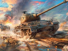 Игра Боевые танки: Огненный шторм онлайн