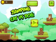 Игра Прыгающий кот против собаки онлайн