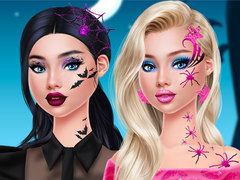 Игра Поп-культура Макияж на Хэллоуин онлайн