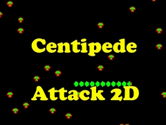 Игра Атака сороконожки 2D онлайн