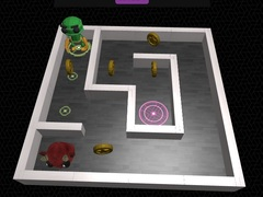Игра 3D Лабиринт И Робот онлайн