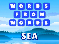 Игра Слова из слов: Море онлайн