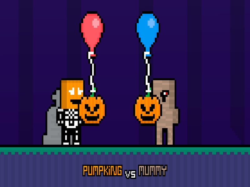Игра Тыква против Мумии онлайн