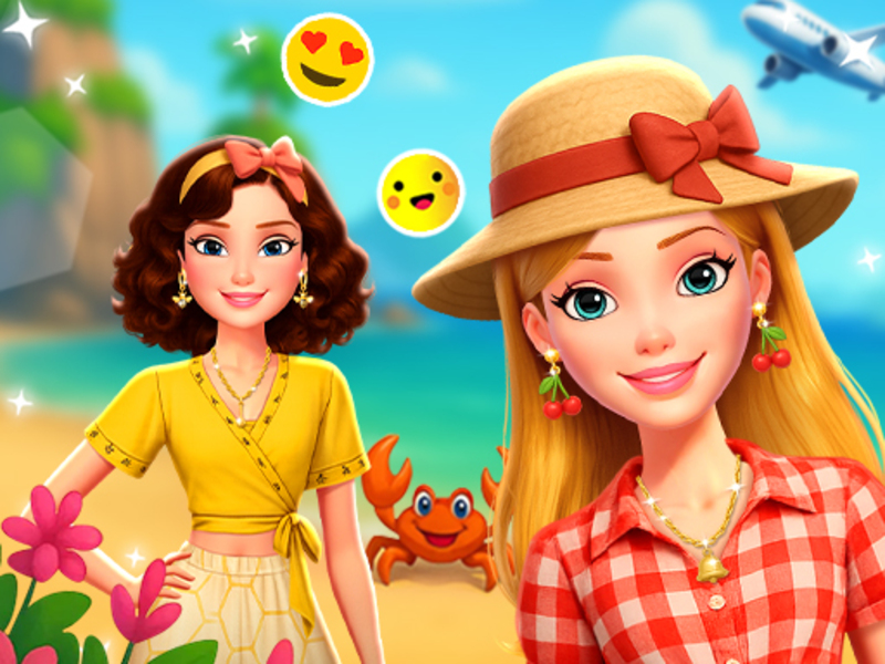 Игра Летние каникулы Барби онлайн