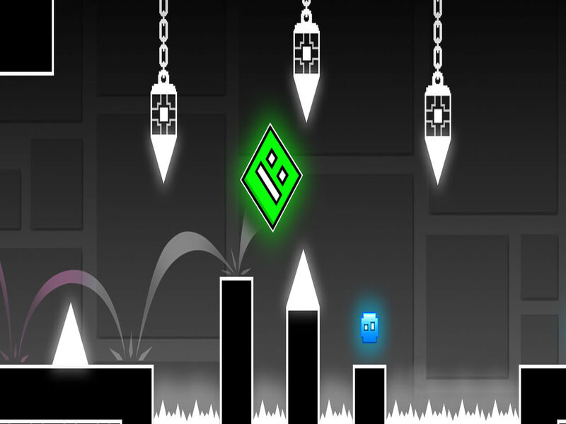 Игра Геометрический платформер онлайн