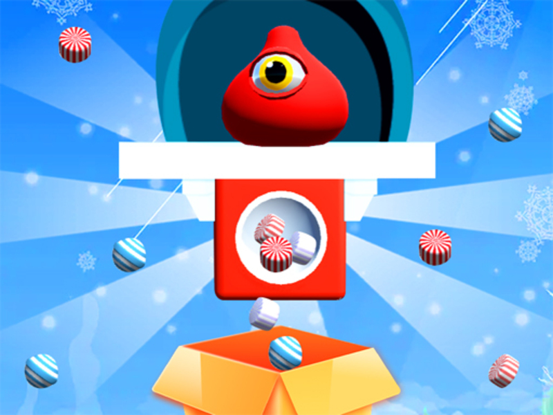 Игра Рождественские конфеты: Побег 3D онлайн