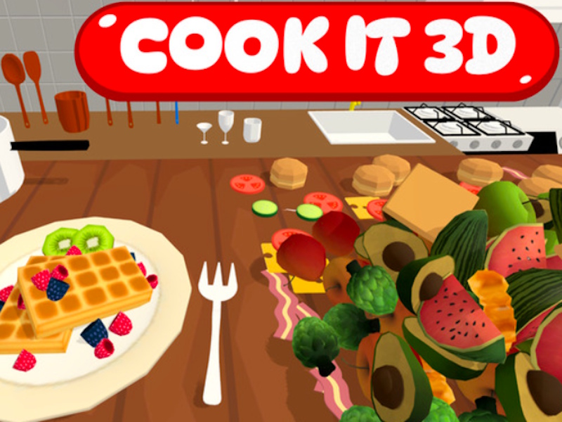 Игра Приготовить 3D онлайн