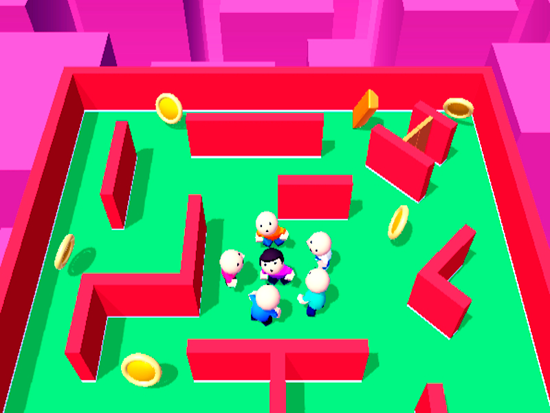 Игра Друзья, играйте в прятки! онлайн