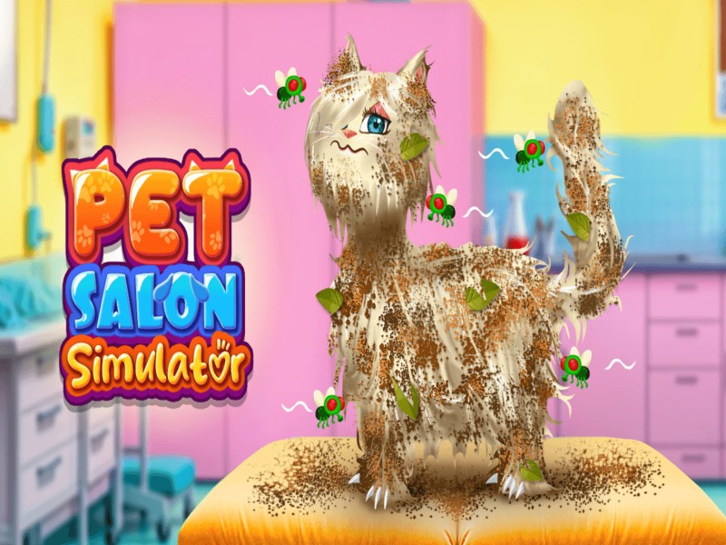 Игра Салон для животных онлайн