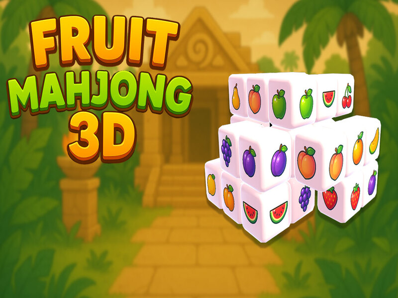 Игра Фруктовый Маджонг 3D онлайн
