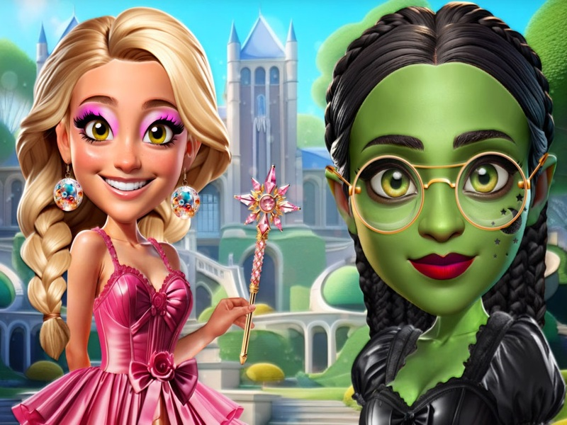 Игра Лучшие подруги: Ведьма и фея онлайн