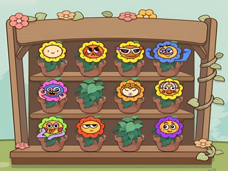 Игра Коллекция цветов онлайн