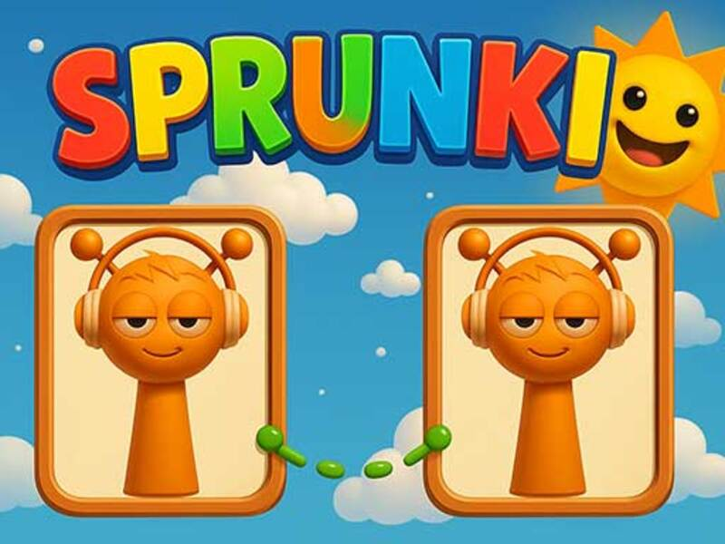 Игра Спрунки: Линии онлайн