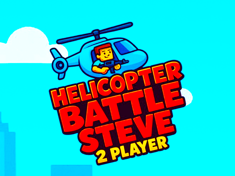 Игра Вертолетная битва Стив 2 игрока онлайн
