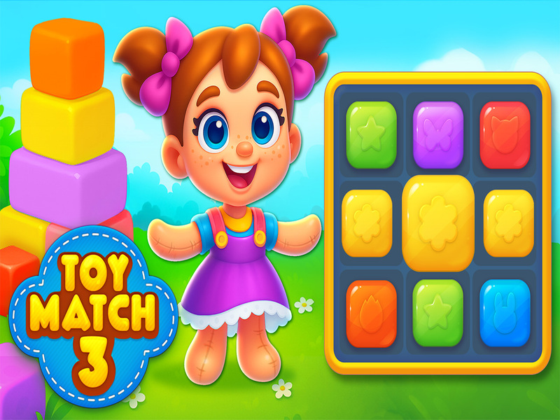 Игра Игрушечный матч 3 онлайн